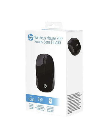 Mouse HP 200 Empress, Negru