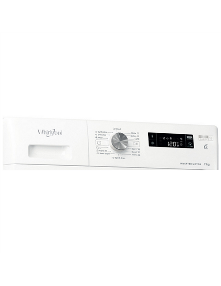 Mașină de spălat Whirlpool FFS 7469 W EE, 7kg, Alb