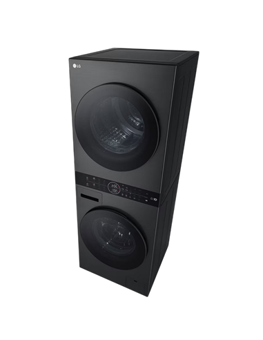 Mașină de spălat cu uscător LG WT1210BBF, 12kg, Negru