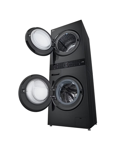 Mașină de spălat cu uscător LG WT1210BBF, 12kg, Negru