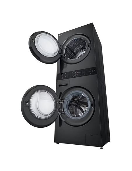 Стирально-сушильная машина LG WT1210BBF, 12кг, Черный