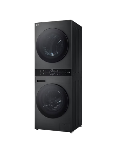 Mașină de spălat cu uscător LG WT1210BBF, 12kg, Negru