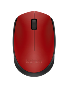 Беcпроводная мышь Logitech M171, Красный