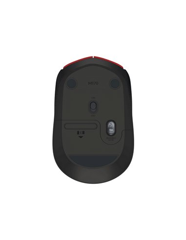 Беcпроводная мышь Logitech M171, Красный