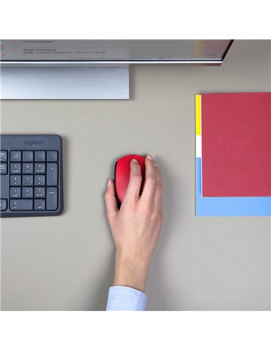 Mouse Wireless Logitech M171, Roșu