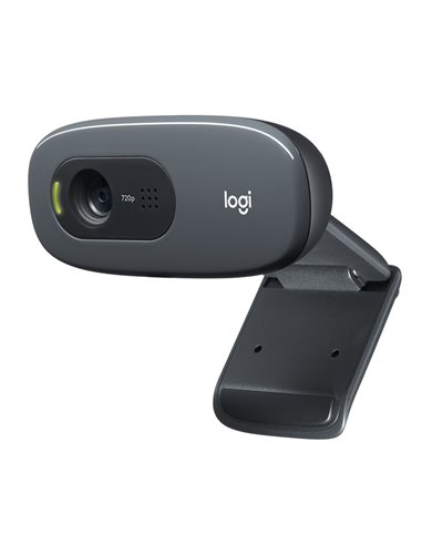 Веб-камера Logitech C270, HD 720p, Серый
