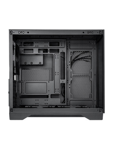 Компьютерный корпус Chieftec Visio Air, Mini-Tower, Без блока питания, Чёрный