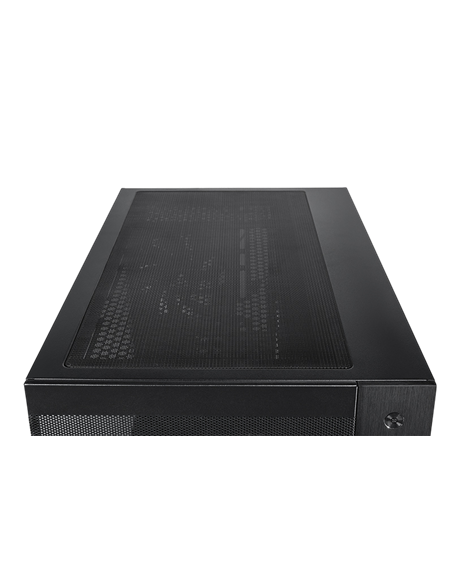 Carcasă PC Chieftec Visio Air, Mini-Tower, Fără PSU, Negru