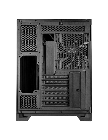 Компьютерный корпус Chieftec Visio Air, Mini-Tower, Без блока питания, Чёрный