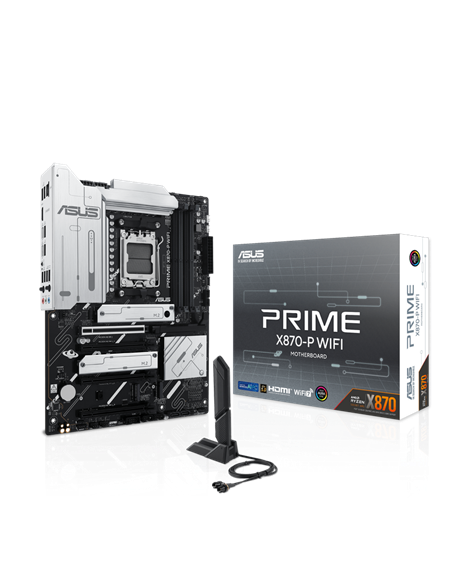 Материнская плата ASUS PRIME X870-P WIFI, AM5, AMD X870, ATX