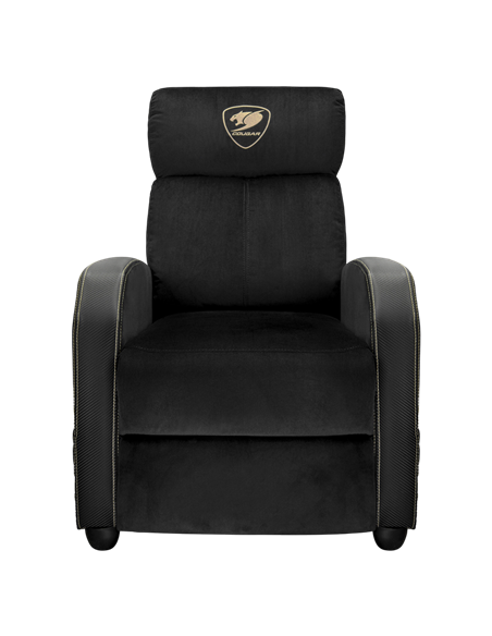 Scaun Gaming Cougar Ranger Elite, Țesătură, PU Piele, Auriu
