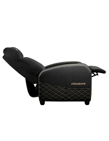 Игровое кресло Cougar Ranger Elite, Ткань, Искусственная кожа, Золотой