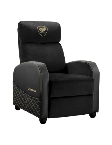 Игровое кресло Cougar Ranger Elite, Ткань, Искусственная кожа, Золотой