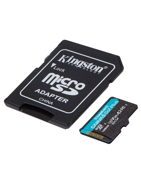 Карта памяти Kingston Canvas Go! Plus, 128Гб (SDCG4/128GB)