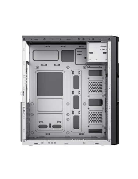 Компьютерный корпус Sohoo 2810BK, Midi-Tower, ATX, Чёрный