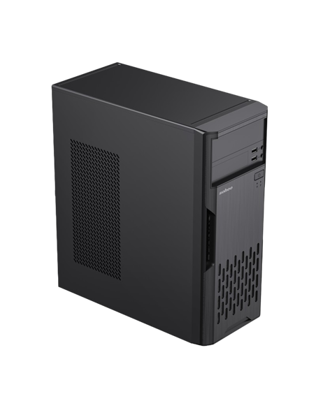 Компьютерный корпус Sohoo 2810BK, Midi-Tower, ATX, Чёрный