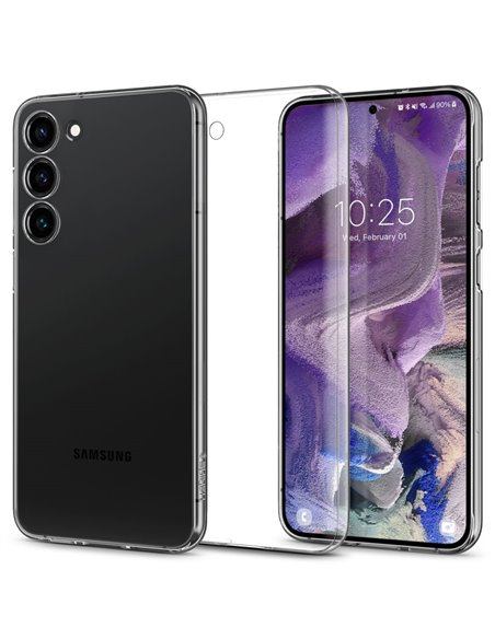 Чехол Spigen Samsung S23, Airskin, Прозрачный