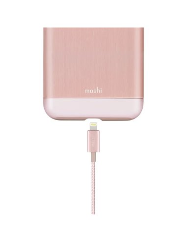 Cablu încărcare și sincronizare Moshi iPhone Lighting USB Cable, USB Type-A/Lightning, 1,2m, Roz