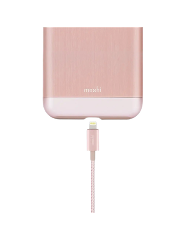 Cablu încărcare și sincronizare Moshi iPhone Lighting USB Cable, USB Type-A/Lightning, 1,2m, Roz