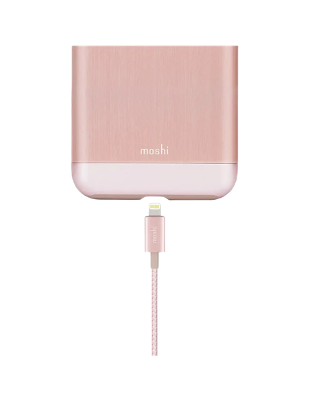 Cablu încărcare și sincronizare Moshi iPhone Lighting USB Cable, USB Type-A/Lightning, 1,2m, Roz