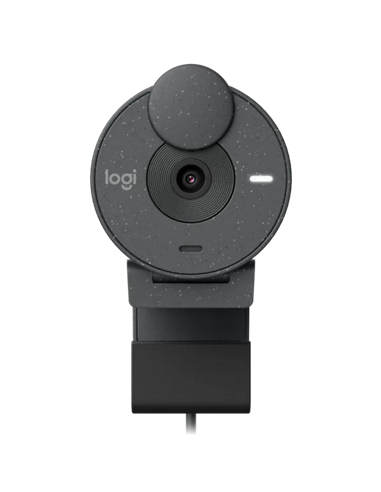 Веб-камера Logitech BRIO 300, Full-HD 1080P, Серый