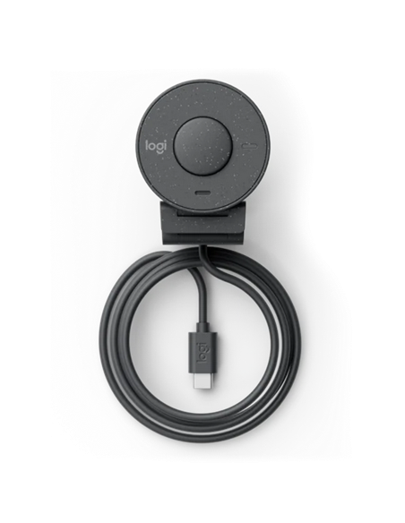 Веб-камера Logitech BRIO 300, Full-HD 1080P, Серый