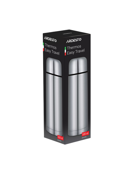Termos Ardesto AR2650TBS, 0,5L, Argintiu