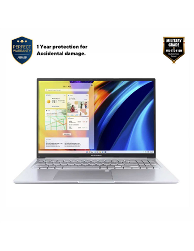 Ноутбук 16" ASUS Vivobook 16 X1605VA, Cool Silver, Intel Core i5-13420H, 16Гб/512Гб, Без ОС