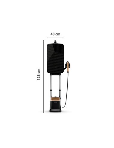 Sistem de călcat cu abur Tefal QT2020E0, Negru