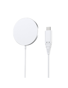 Încărcător wireless Choetech H046 + T518-F, 15 W, Alb 2