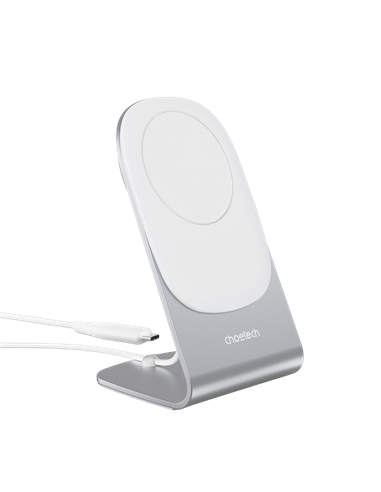 Беспроводная зарядка Choetech H046 + T518-F, 15 Вт, Белый