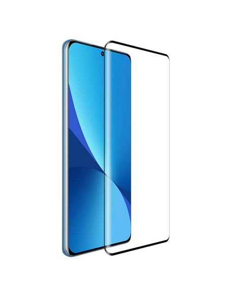 Защитное стекло Nillkin Xiaomi Mi 12/12X 3D CP+MAX, Чёрный