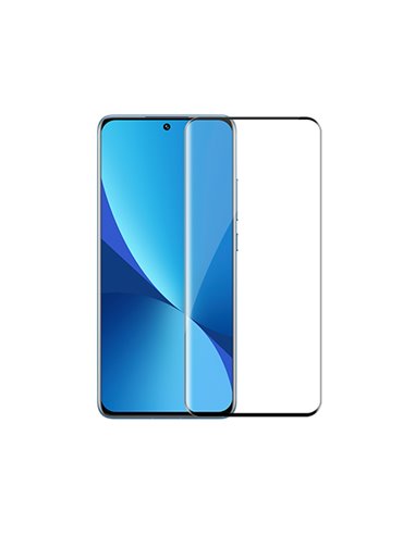 Защитное стекло Nillkin Xiaomi Mi 12/12X 3D CP+MAX, Чёрный