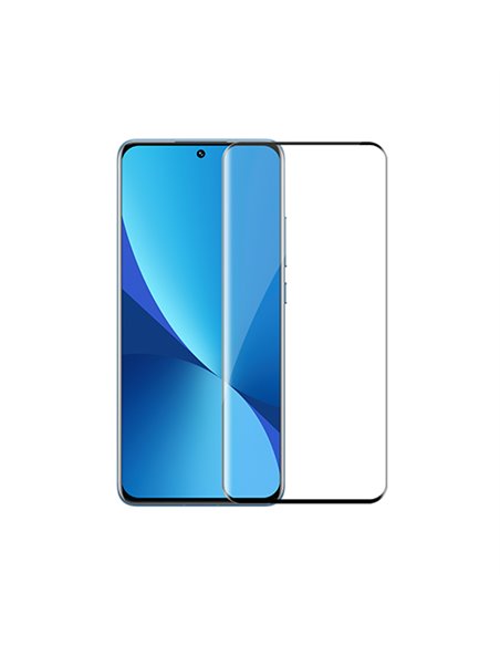 Защитное стекло Nillkin Xiaomi Mi 12/12X 3D CP+MAX, Чёрный