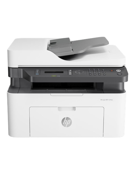 МФУ HP Laser 137fnw, Белый | Серый