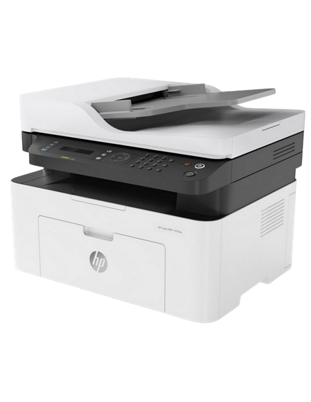 МФУ HP Laser 137fnw, Белый | Серый