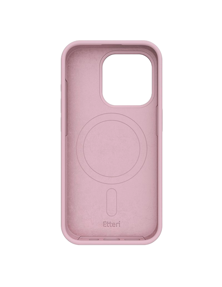 Чехол Etteri Silicone Mag case для iPhone 16 Pro Max, Light Pink