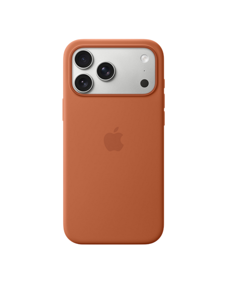 Чехол Apple iPhone 17 Pro Max Silicone Case with MagSafe, Terra Cotta