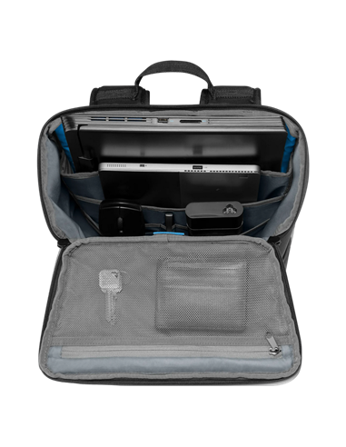 Рюкзак для ноутбука DELL GM1720PM, 17", Ткань, Чёрный