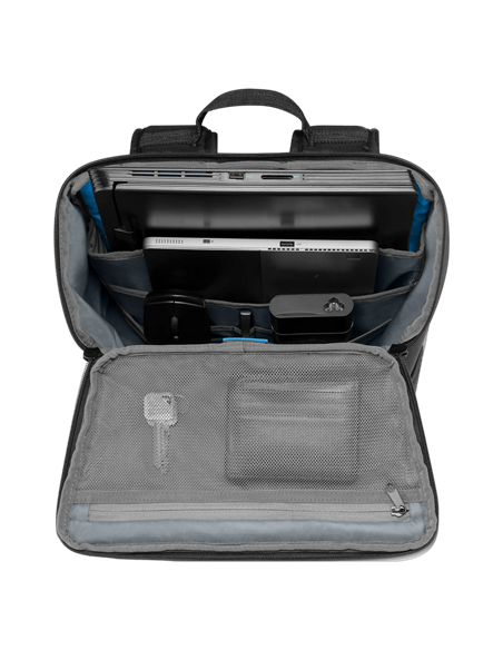 Рюкзак для ноутбука DELL GM1720PM, 17", Ткань, Чёрный
