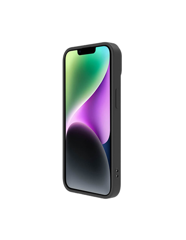 Чехол Nillkin iPhone 14 Plus, CamShield Silky Silicone, Чёрный