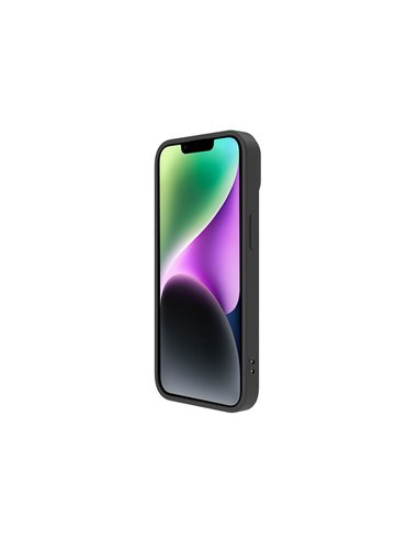 Husă Nillkin iPhone 14 Plus, CamShield Silky Silicone, Negru