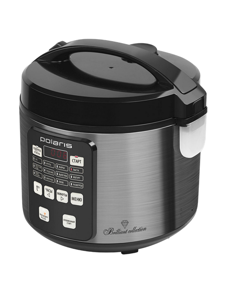 Aparat de gătit multifuncțional Polaris PMC 0593AD, Argintiu | Negru