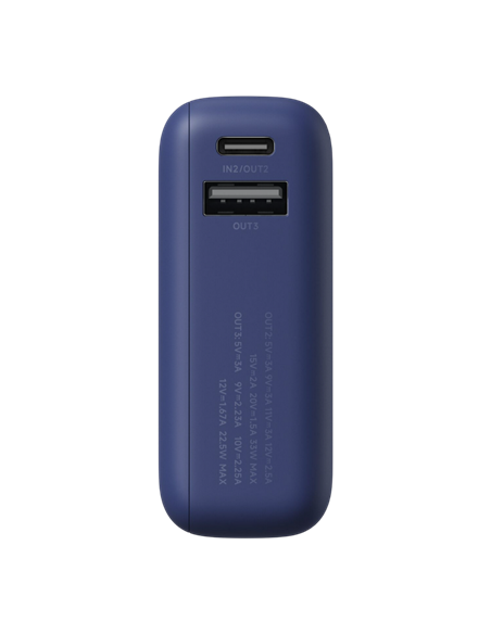 Портативное зарядное устройство Xiaomi BHR9341GL, 10000мА·ч, Синий