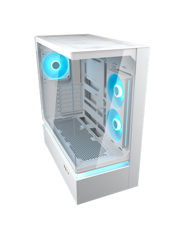 Компьютерный корпус Cougar CFV235 White, Midi-Tower, Без блока питания, Белый