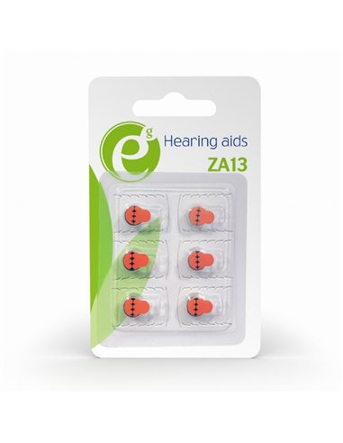 Baterii rotunde Energenie EG-BA-ZA13-01, ZA13, 255mAh, 6buc.