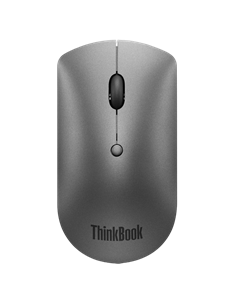 Беcпроводная мышь Lenovo ThinkBook Bluetooth Silent Mouse, Серый