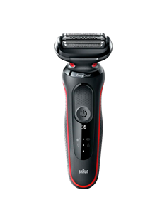 Aparat de ras electric Braun 51-R1000s, Negru | Roșu