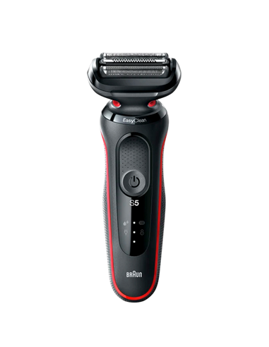 Aparat de ras electric Braun 51-R1000s, Negru | Roșu