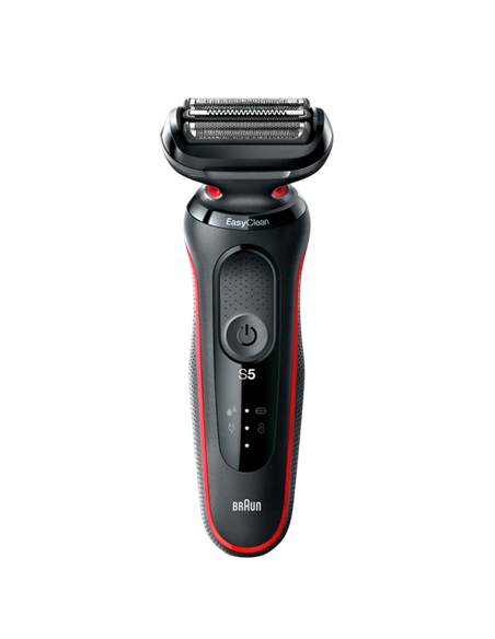Aparat de ras electric Braun 51-R1000s, Negru | Roșu